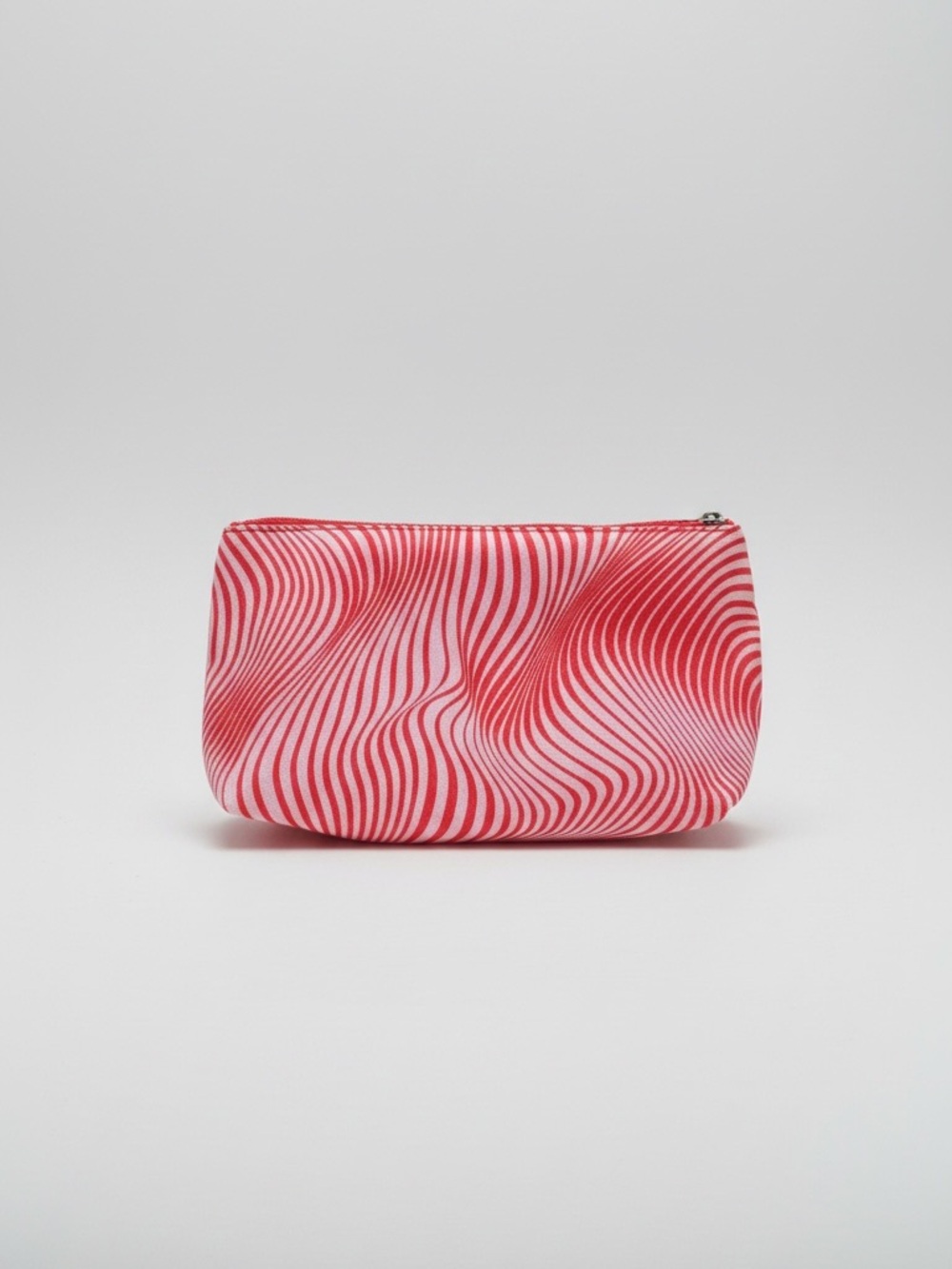 Clinique 6 Piece Gift Set + Makeup Bag - Pink Wave Print Zip Pouch